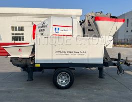 The Concrete Mixer with Pump Shipping to Somalia