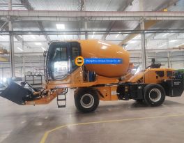Why do more and more people like self-loading concrete mixer trucks?