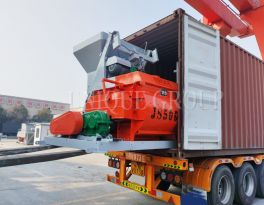 HZS25 Concrete Mixing Plant shipped to Malaysia