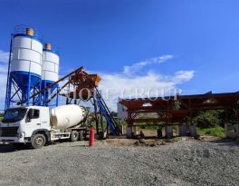 Operation process of concrete mixing plant: