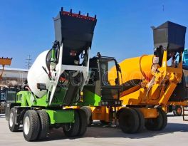 About self loading concrete mixer truck