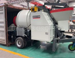 JBS40 Diesel Concrete Mixer Pump: From Customer Enquiry to Shipment to the Maldives