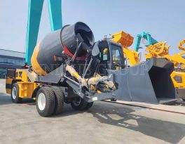 Self-loading concrete mixer truck: a revolutionary innovation in the field of engineering construction equipment